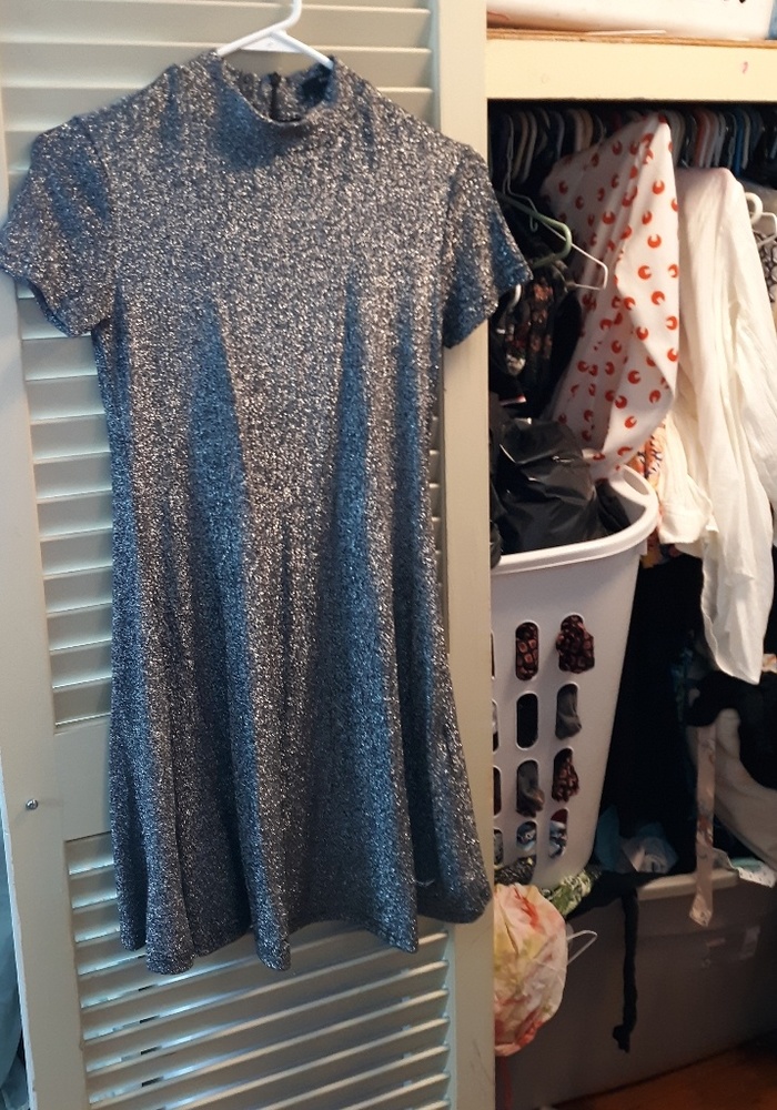 Forever 21 mock neck mini dress